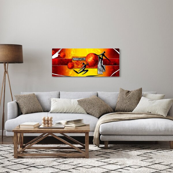 Slika -Naslikan prikaz čovječanstva (120x50 cm)