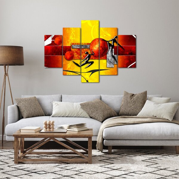 Slika -Naslikan prikaz čovječanstva (150x105 cm)
