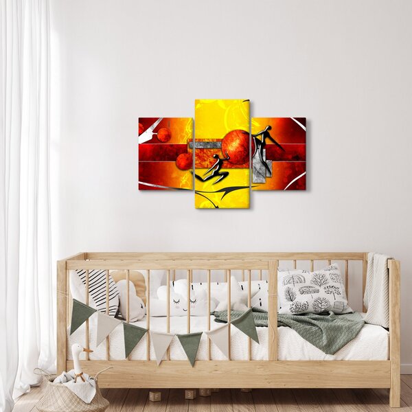 Slika -Naslikan prikaz čovječanstva (90x60 cm)