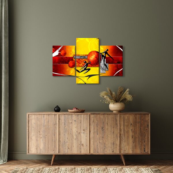Slika -Naslikan prikaz čovječanstva (90x60 cm)