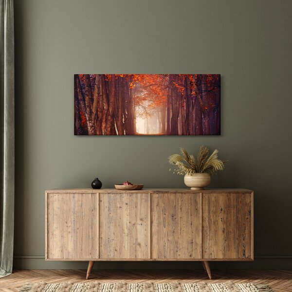 Slika - Jesenska šuma (120x50 cm)