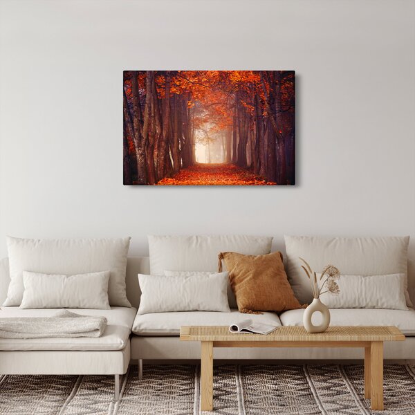Slika - Jesenska šuma (90x60 cm)