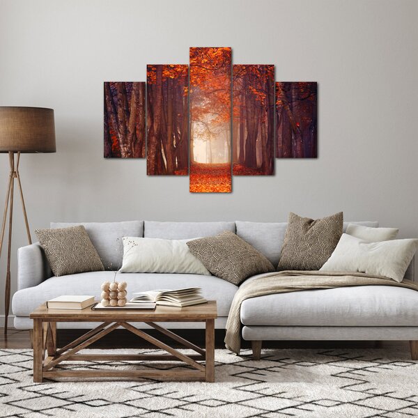 Slika - Jesenska šuma (150x105 cm)