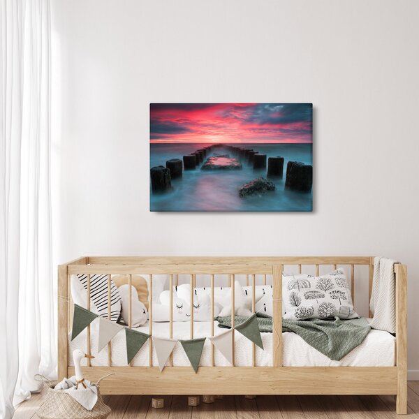 Slika - Stijene u moru (90x60 cm)