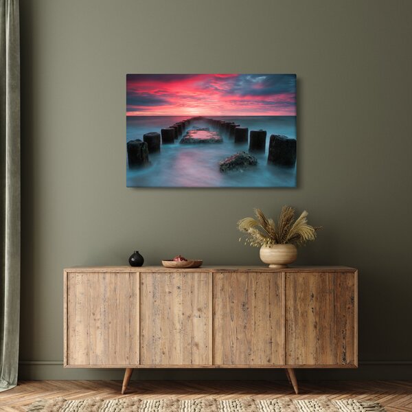 Slika - Stijene u moru (90x60 cm)