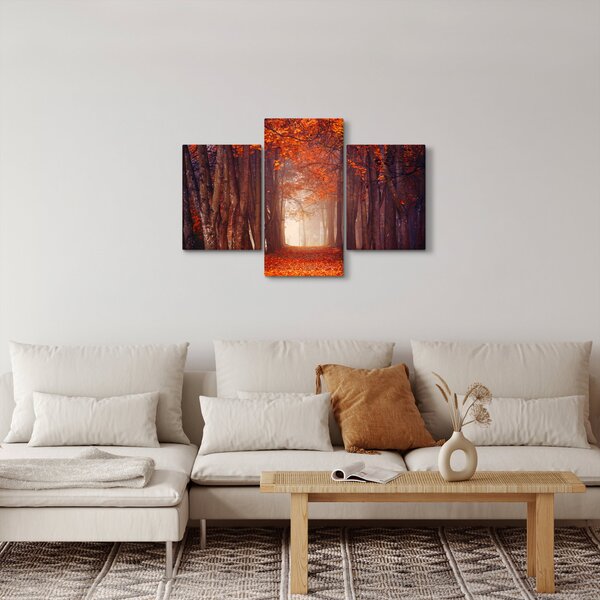 Slika - Jesenska šuma (90x60 cm)