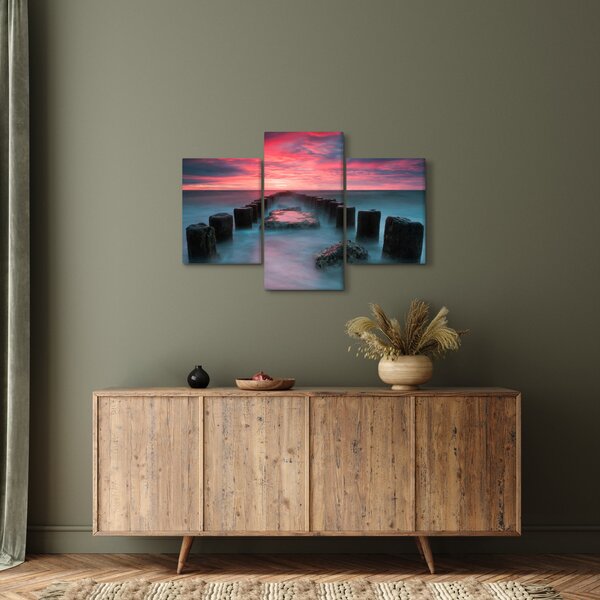 Slika - Stijene u moru (90x60 cm)