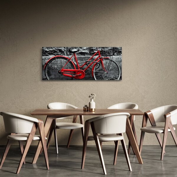 Slika - Povijesni bicikl (120x50 cm)