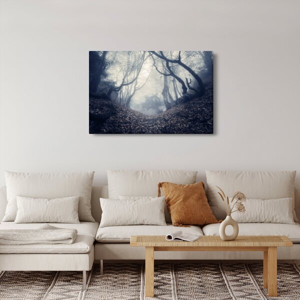 Slika - Šuma u magli (90x60 cm)