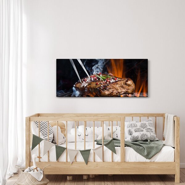 Slika odreska s roštilja (120x50 cm)