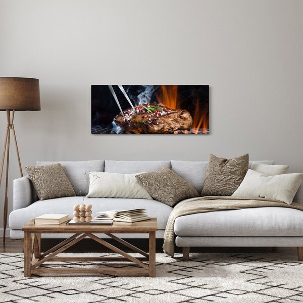 Slika odreska s roštilja (120x50 cm)