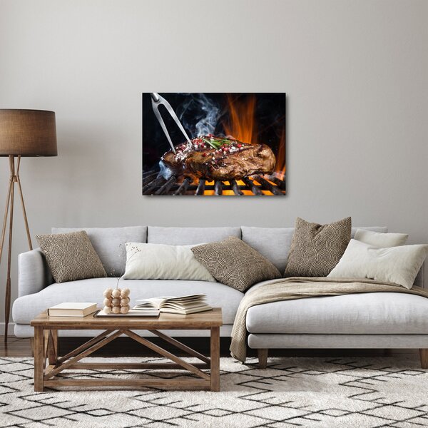 Slika odreska s roštilja (70x50 cm)