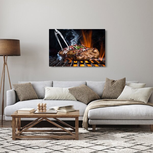 Slika odreska s roštilja (90x60 cm)