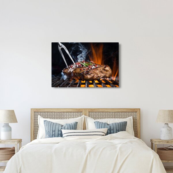 Slika odreska s roštilja (90x60 cm)