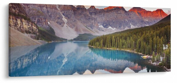 Slika - Planinski kanadski krajolik (120x50 cm)