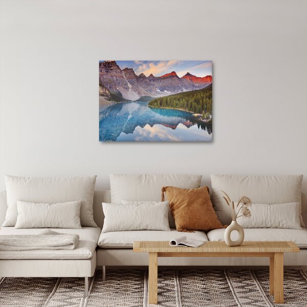 Slika - Planinski kanadski krajolik (70x50 cm)