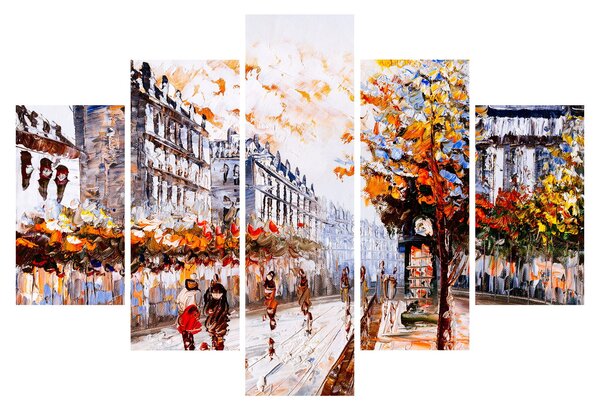 Slika - Gradski život (150x105 cm)