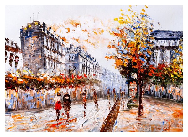 Slika - Gradski život (70x50 cm)