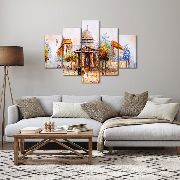 Slika - Naslikani gradski spomenik (150x105 cm)
