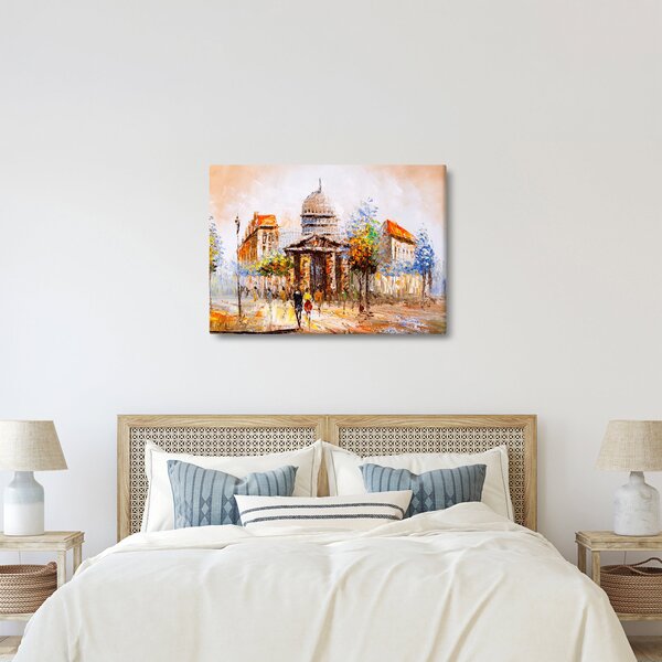 Slika - Naslikani gradski spomenik (70x50 cm)