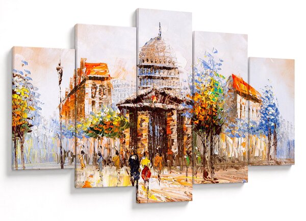 Slika - Naslikani gradski spomenik (150x105 cm)