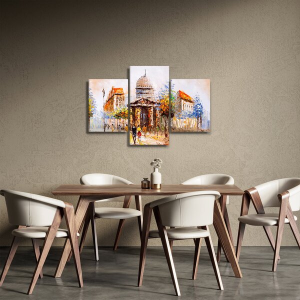 Slika - Naslikani gradski spomenik (90x60 cm)
