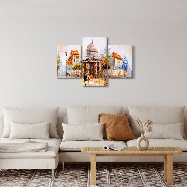Slika - Naslikani gradski spomenik (90x60 cm)