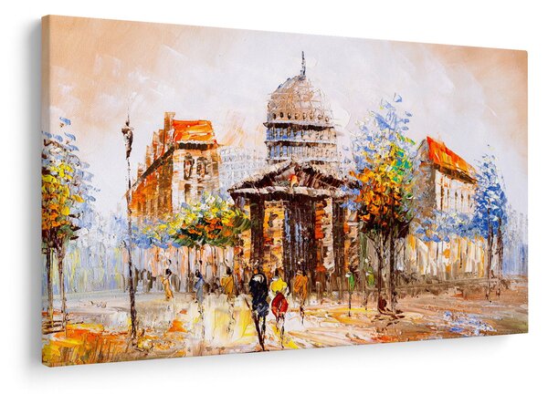 Slika - Naslikani gradski spomenik (90x60 cm)