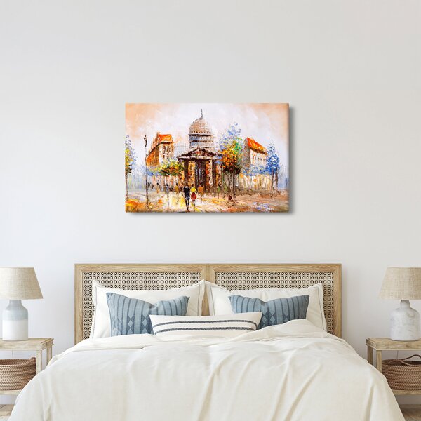 Slika - Naslikani gradski spomenik (90x60 cm)