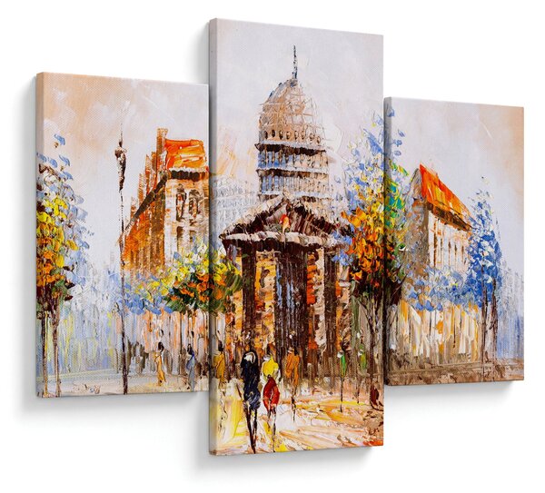 Slika - Naslikani gradski spomenik (90x60 cm)