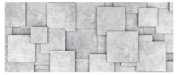 Slika - Apstrakcija betonskih pločica (120x50 cm)