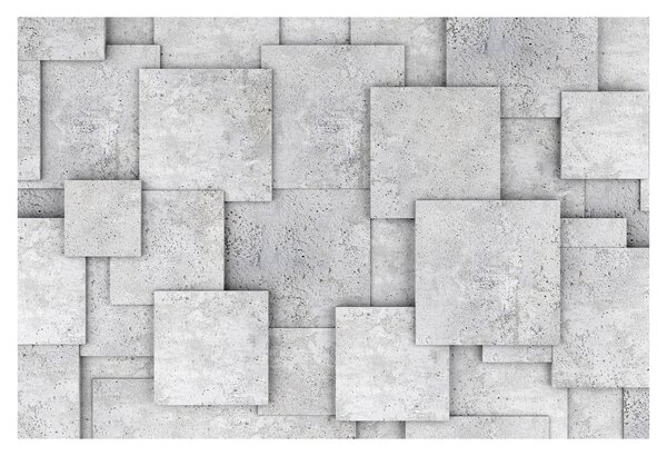 Slika - Apstrakcija betonskih pločica (90x60 cm)