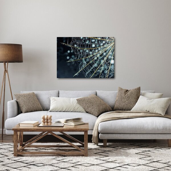 Slika - Cvijet s paučinom (70x50 cm)