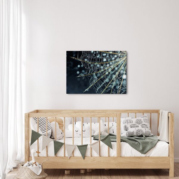 Slika - Cvijet s paučinom (70x50 cm)