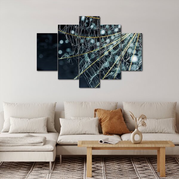Slika - Cvijet s paučinom (150x105 cm)