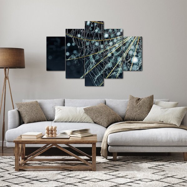 Slika - Cvijet s paučinom (150x105 cm)