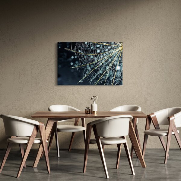 Slika - Cvijet s paučinom (90x60 cm)