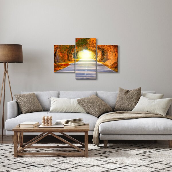 Slika -Prolaz od krošnja stabala (90x60 cm)