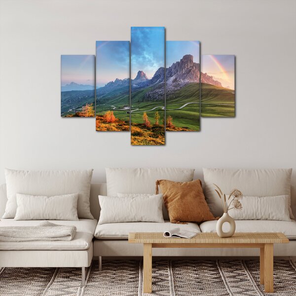 Slika duge iznad stijena (150x105 cm)