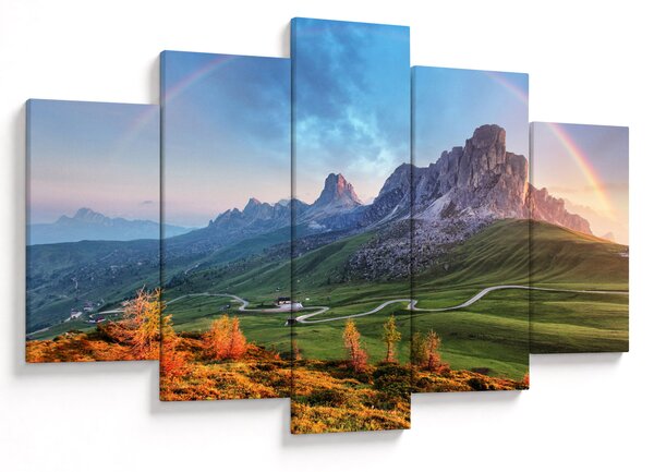 Slika duge iznad stijena (150x105 cm)