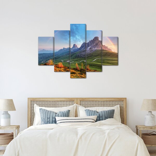 Slika duge iznad stijena (150x105 cm)