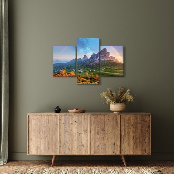 Slika duge iznad stijena (90x60 cm)