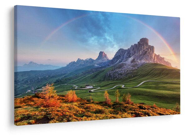 Slika duge iznad stijena (90x60 cm)