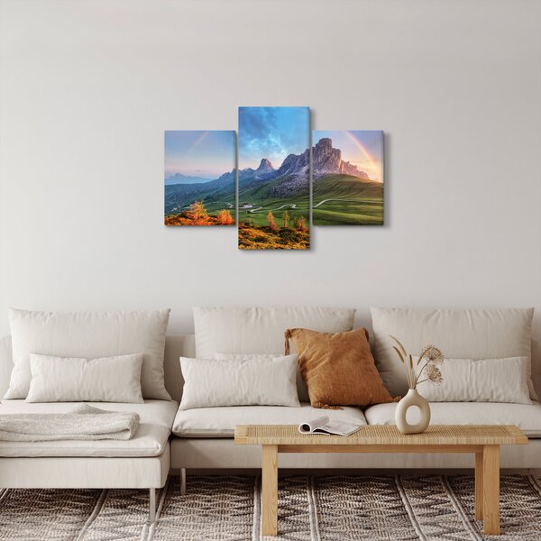 Slika duge iznad stijena (90x60 cm)