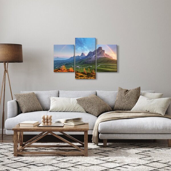 Slika duge iznad stijena (90x60 cm)