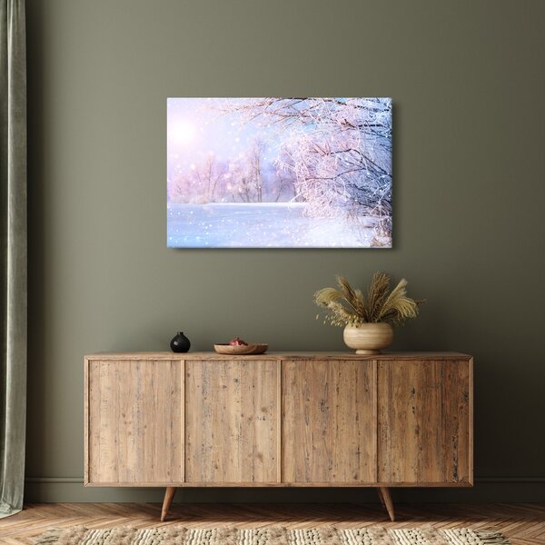 Slika - Mrazna zima (90x60 cm)