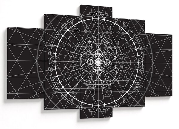 Slika - Apstrakcija sata (150x105 cm)
