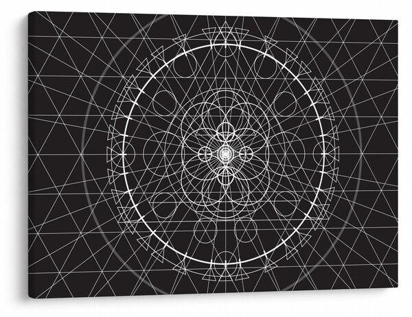 Slika - Apstrakcija sata (70x50 cm)