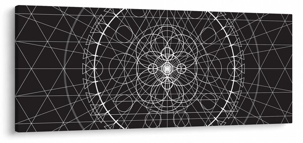 Slika - Apstrakcija sata (120x50 cm)
