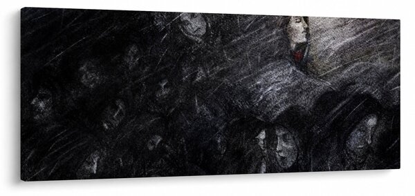 Slika - Tuga i odricanje (120x50 cm)